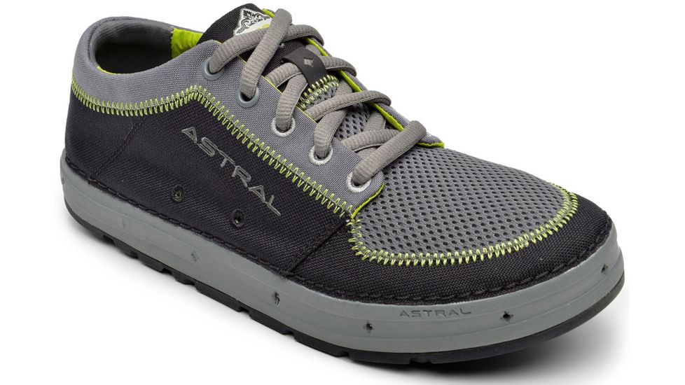 Astral Brewer Watersport Shoe - Men's-Black/Lime-Medium-10.5