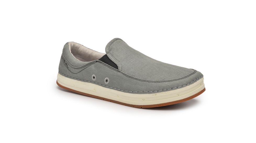 Astral Hemp Baker Casual Shoe, Granite Gray, Mens 5.5 / Womens 6.5, FTRHBU-219-055