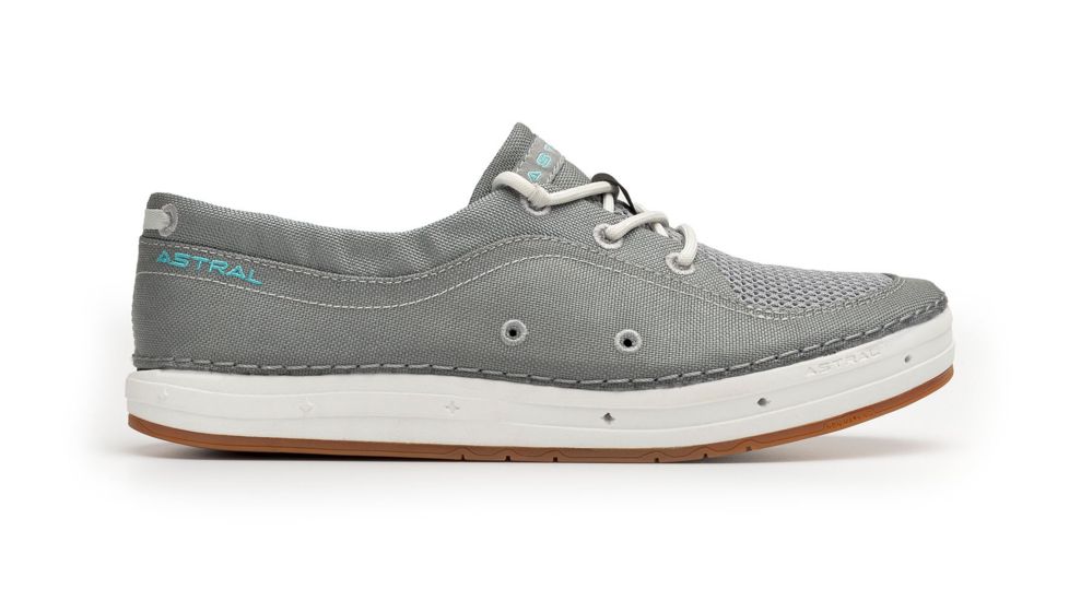 Astral Porter Boat Shoe Womens, Gray Turquoise, 7 US 6POWGT07