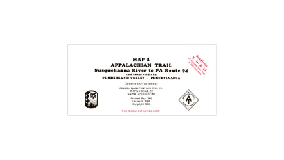 At Pa Map Cumberland Valley, A.t.c., Publisher - Ap Trail Conservancy