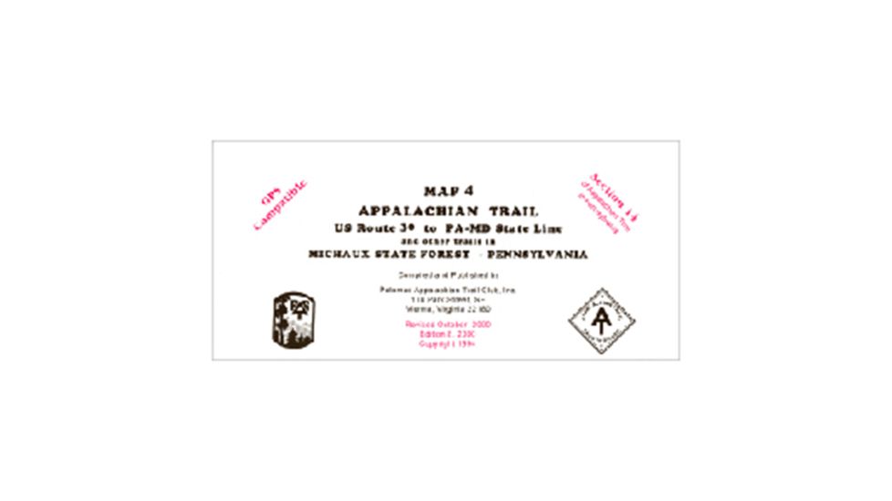 At Pa Map Southern Pa, A.t.c., Publisher - Ap Trail Conservancy