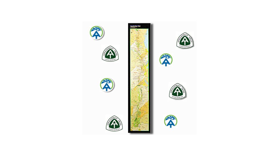 At Strip Map, 9 X 48, A.t.c., Publisher - Ap Trail Conservancy