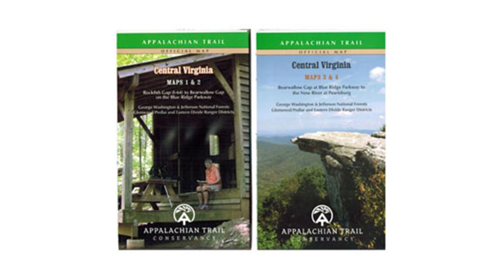 At Va Map Central Virginia, A.t.c., Publisher - Ap Trail Conservancy