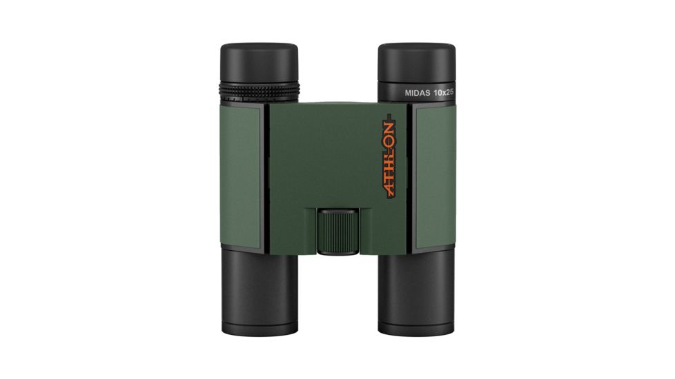 Athlon Optics Midas Binocular, 10x25mm, BaK-4 Prism, Green 113005