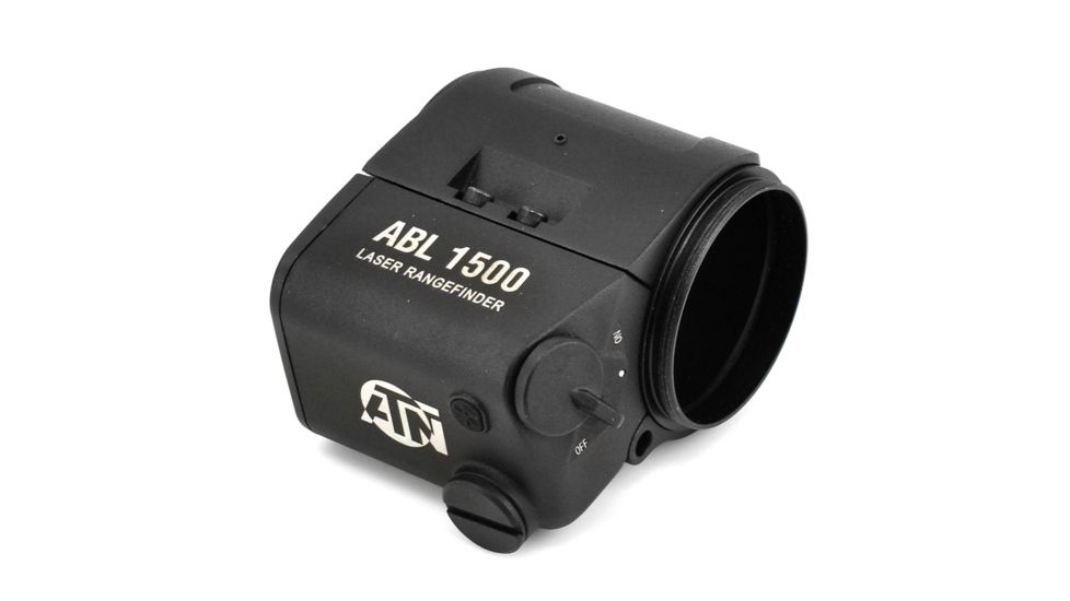 EDEMO ATN Auxiliary Ballistic Laser Rangefinder for Smart HD Scopes, Bluetooth, 1500 yards, Black, ACMUABL1500, EDEMO1