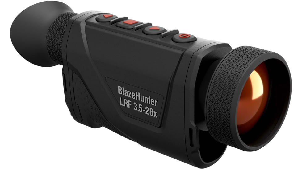 ATN BlazeHunter Pro 3.5-28x50mm Thermal Monocular, 50 Hz, 640x512, Black, TIMNBLH650LRF