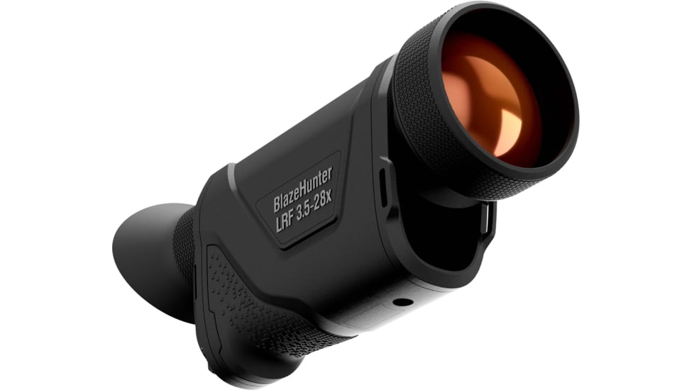 ATN BlazeHunter Pro 3.5-28x50mm Thermal Monocular, 50 Hz, 640x512, Black, TIMNBLH650LRF