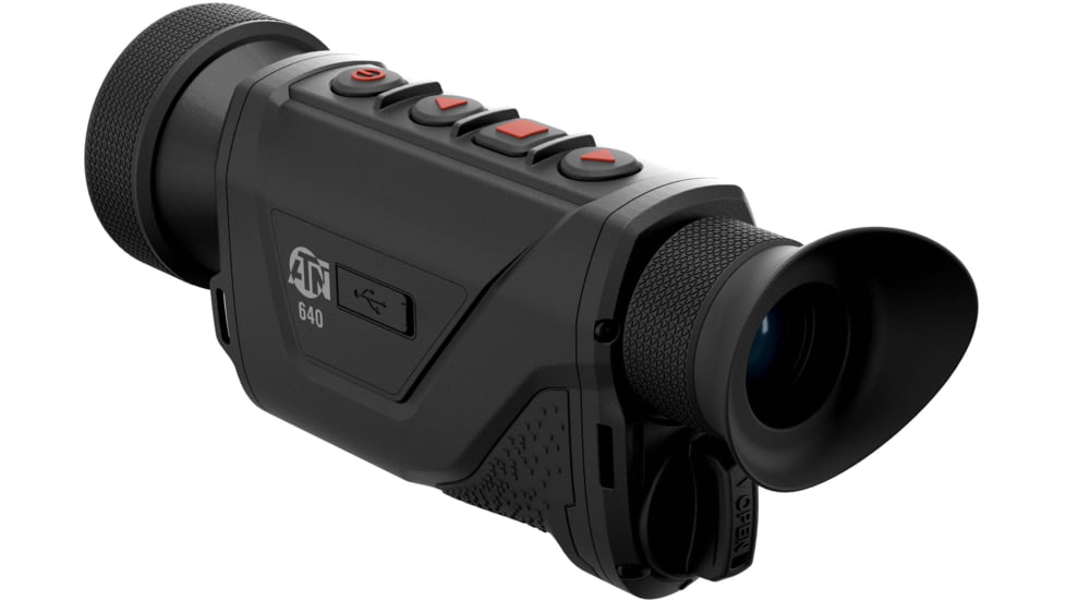 ATN BlazeHunter Pro 3.5-28x50mm Thermal Monocular, 50 Hz, 640x512, Black, TIMNBLH650LRF