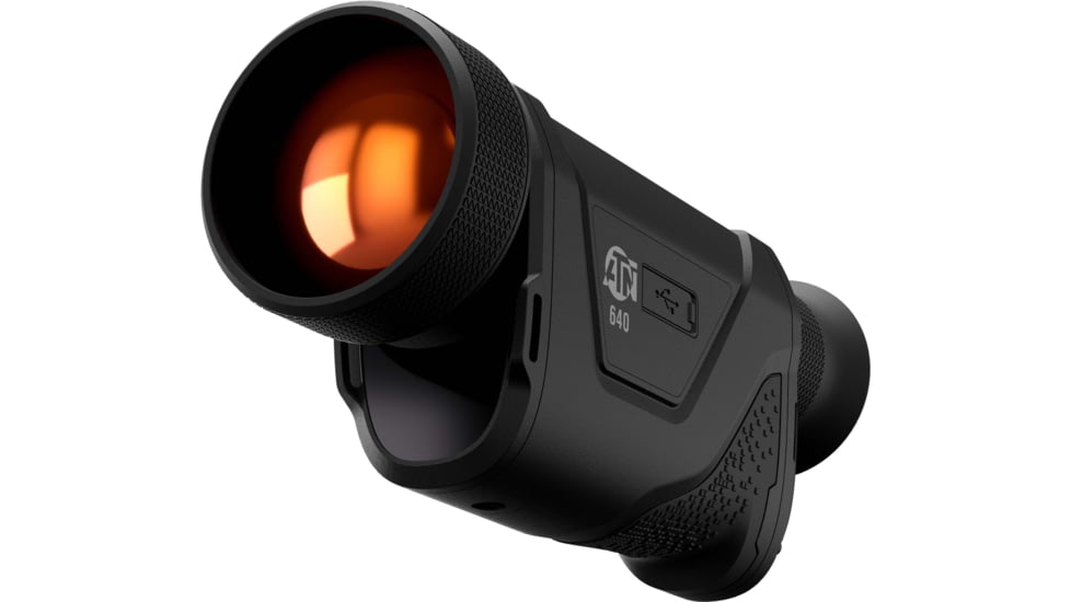 ATN BlazeHunter Pro 3.5-28x50mm Thermal Monocular, 50 Hz, 640x512, Black, TIMNBLH650LRF
