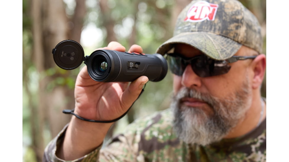 ATN BlazeTrek-619 1.25x - 10x Thermal Imaging Monocular 12 Micron, 640x512, Black, TIMNBLT619