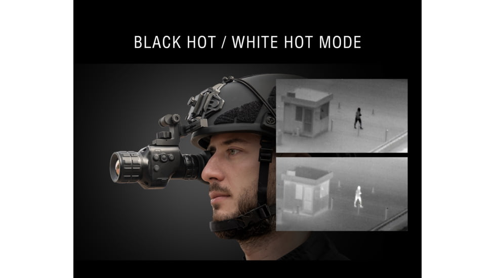 ATN ODIN LT 320 3-6x25mm Compact Thermal Monocular, Black, TIMNODN325X