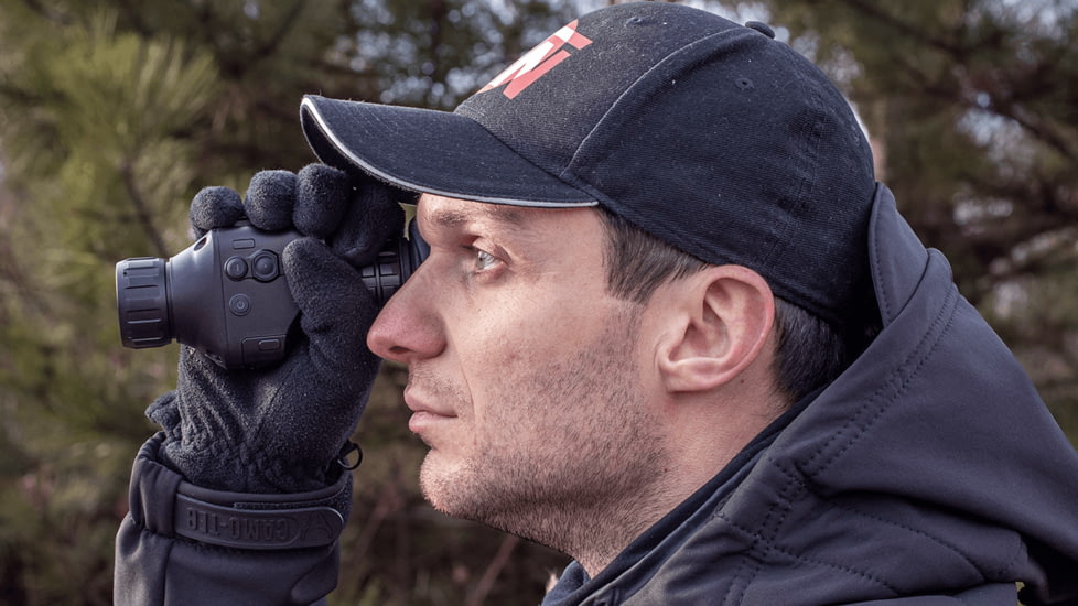 ATN ODIN LT 320 3-6x25mm Compact Thermal Monocular, Black, TIMNODN325X