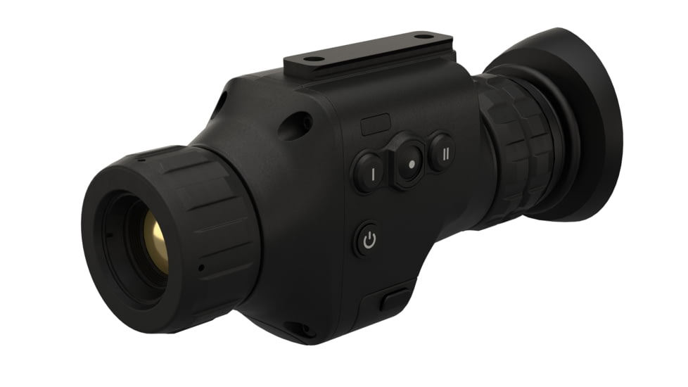 ATN ODIN LT 640, 1-4x19mm Compact Thermal Viewer Sensor, Multiple Patterns &amp; Color Options Reticle, Black, TIMNODN619X