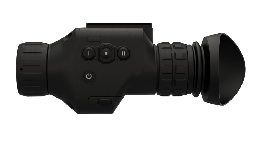 ATN ODIN LT 640, 2-8x25mm Compact Thermal Viewer Sensor, Multiple Patterns &amp; Color Options Reticle, Black, TIMNODN625X