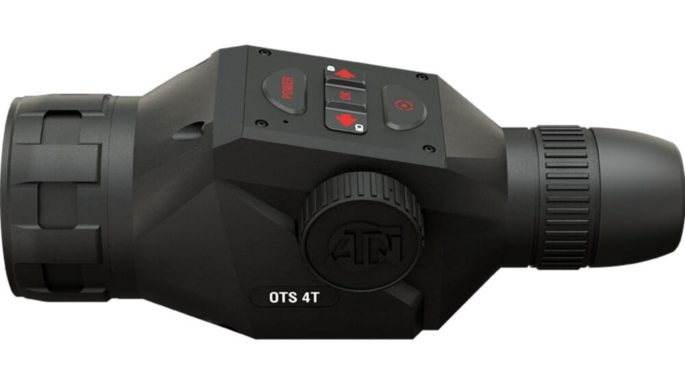 ATN OTS 4T, 1.25-5x, 384x288, Thermal Viewer w/ Full HD Video rec, WiFi, Smooth zoom, iOS/Android Controlling App, Black, TIMNO4381A
