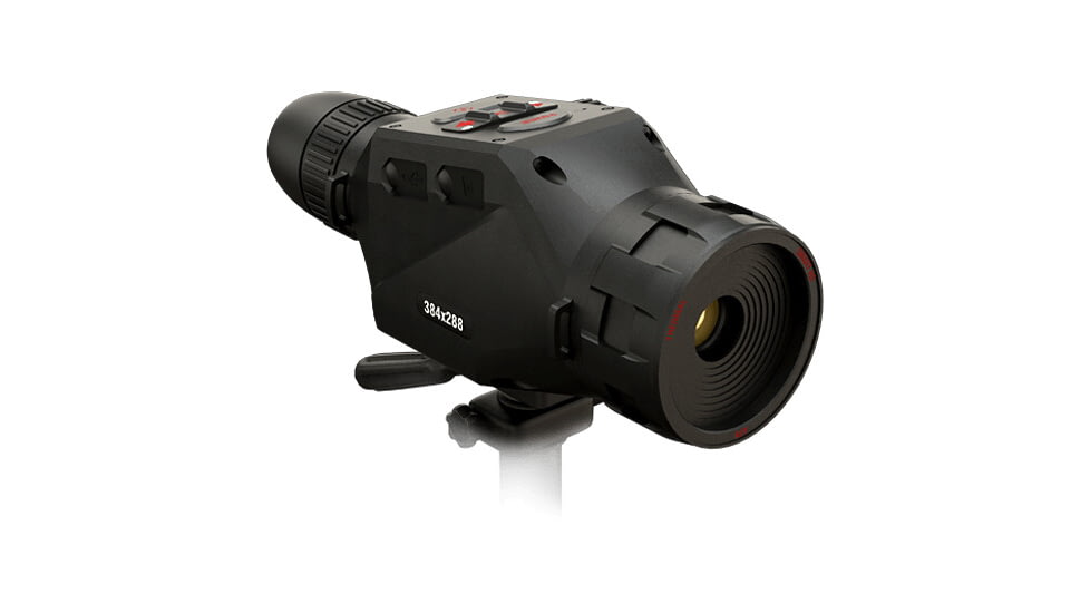 ATN OTS 4T, 1.25-5x, 384x288, Thermal Viewer w/ Full HD Video rec, WiFi, Smooth zoom, iOS/Android Controlling App, Black, TIMNO4381A