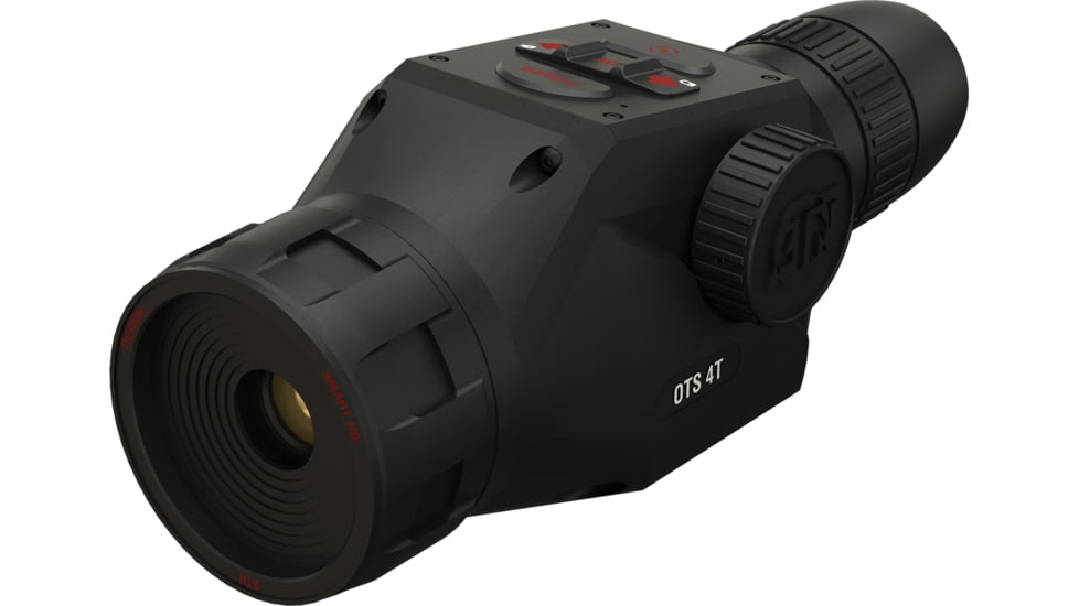 ATN OTS 4T, 1.25-5x, 384x288, Thermal Viewer w/ Full HD Video rec, WiFi, Smooth zoom, iOS/Android Controlling App, Black, TIMNO4381A