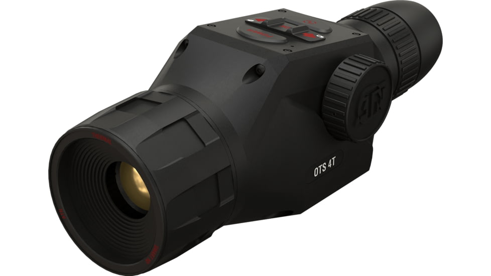 ATN OTS 4T, 1.5-15x, 640x480, Thermal Viewer w/ Full HD Video rec, WiFi,Smooth zoom, iOS/Android Controlling App, Black, TIMNO4642A