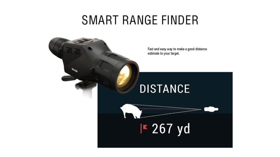 ATN OTS 4T, 4-40x, 640x480, Thermal Viewer w/ Full HD Video rec, WiFi, Smooth zoom, iOS/Android Controlling App, Black, TIMNO4644A