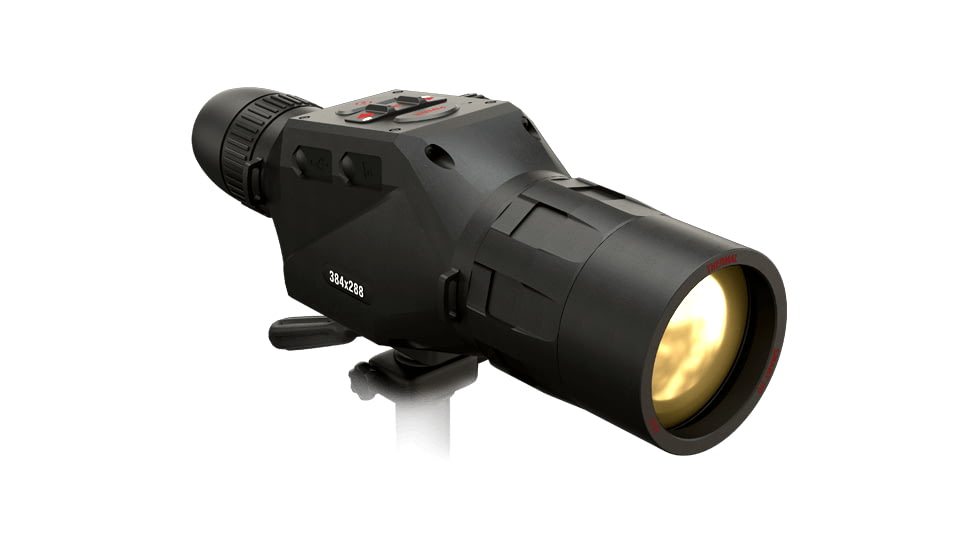 ATN OTS 4T, 7-28x, 384x288, Thermal Viewer w/ Full HD Video rec, WiFi, Smooth zoom, iOS/Android Controlling App, Black, TIMNO4387A