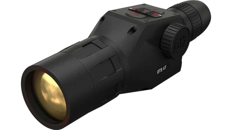 ATN OTS 4T, 7-28x, 384x288, Thermal Viewer w/ Full HD Video rec, WiFi, Smooth zoom, iOS/Android Controlling App, Black, TIMNO4387A