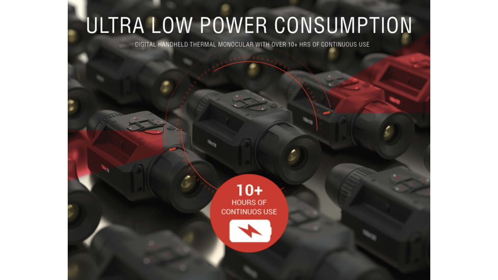 ATN OTS LT 320 6-12x Thermal Viewer, 25mm, 320x240, Black, TIMNOLT350X