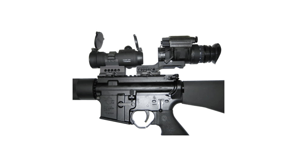 ATN PVS14-3WHPT 1x27mm Night Vision Monocular, Gen 3, White Phospher, High-Performance, Auto-Gated/Thin-Filmed, Black, NVMPPVS143WHP