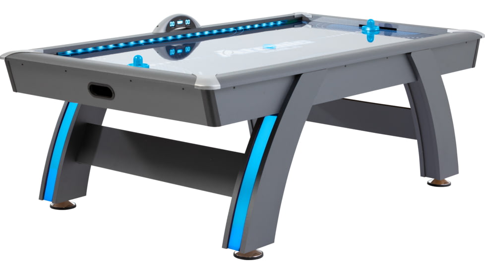 Atomic 90in Indiglo LED Air Hockey Table, Black, G04801W