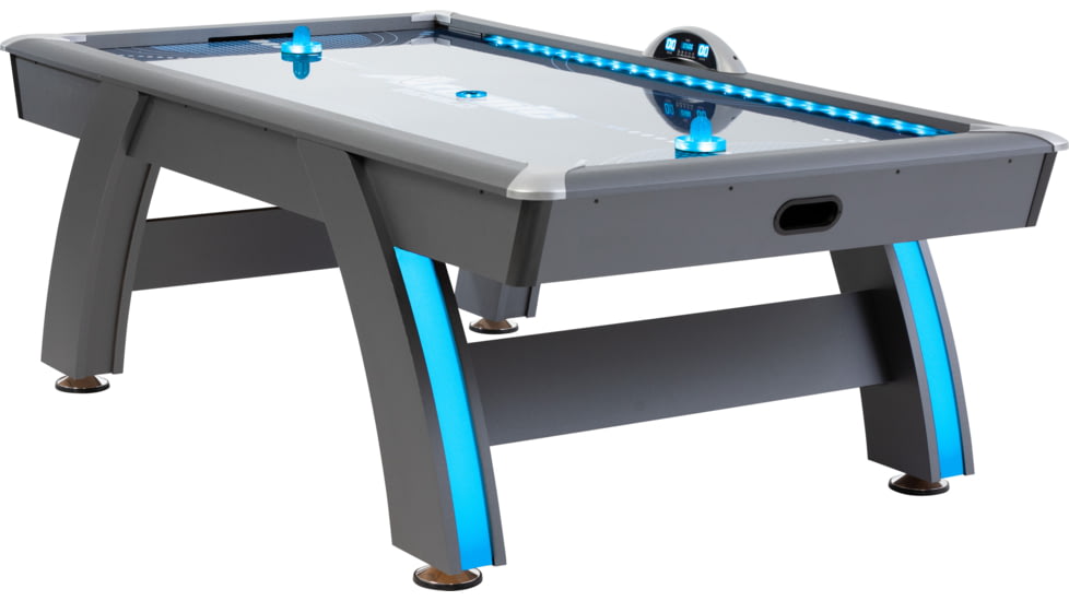 Atomic 90in Indiglo LED Air Hockey Table, Black, G04801W