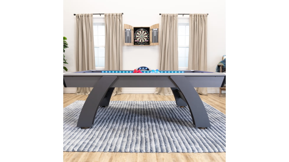 Atomic 90in Indiglo LED Air Hockey Table, Black, G04801W