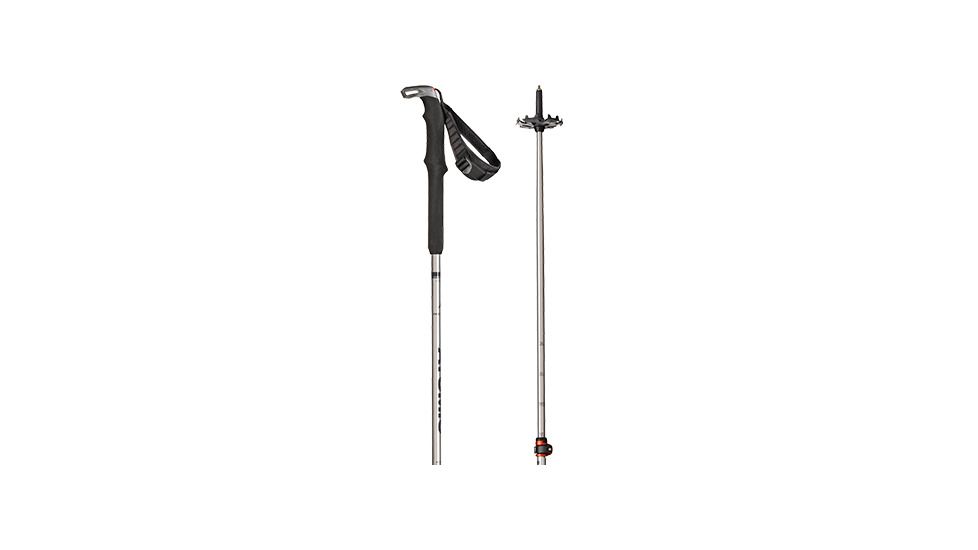 Atomic BCT Touring SQS Ski Poles, Silver/Grey, AJ5005460001