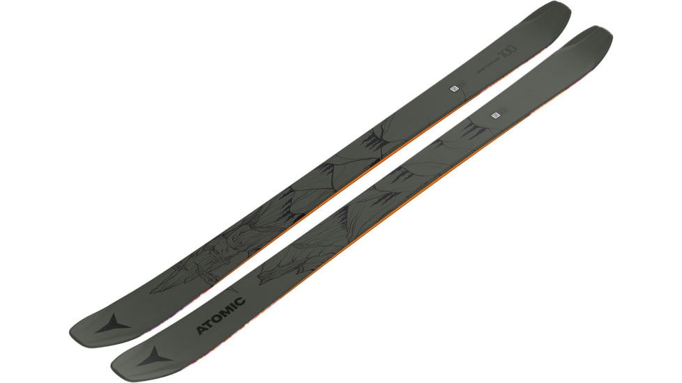 Atomic Bent Chetler 100 Freestyle Ski, Green, 164, AA0028202164
