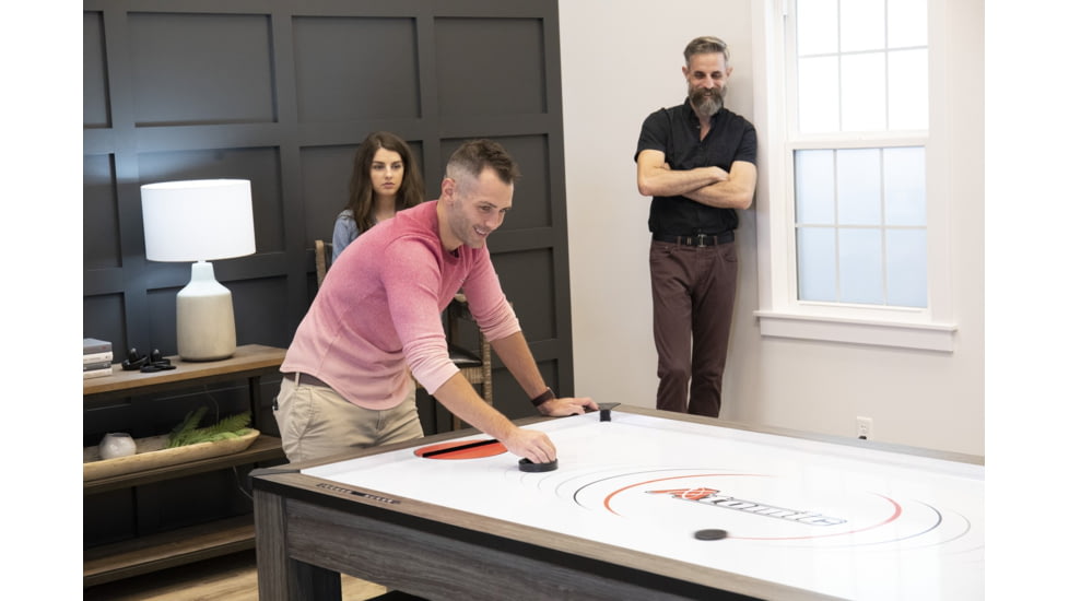 Atomic NorthPort 3-in-1 Dining/Air Hockey/TT Table, Woodgrain, G05305W