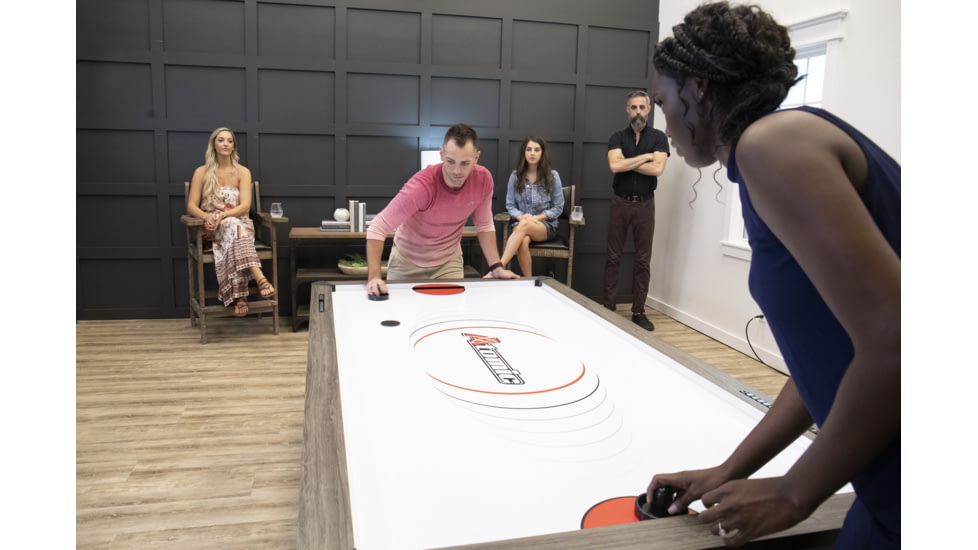 Atomic NorthPort 3-in-1 Dining/Air Hockey/TT Table, Woodgrain, G05305W