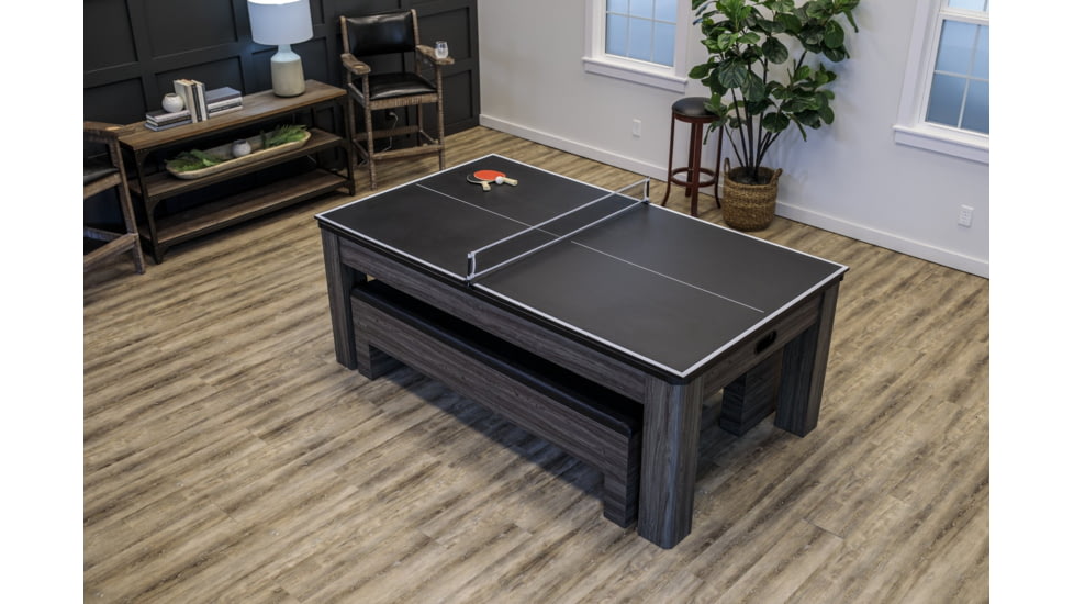 Atomic NorthPort 3-in-1 Dining/Air Hockey/TT Table, Woodgrain, G05305W