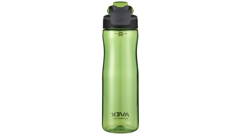 AVEX Brazos Autoseal 25 oz Water Bottle-Electric Green