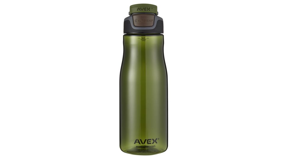 Brazos Autoseal 32 oz Water Bottle-Olive