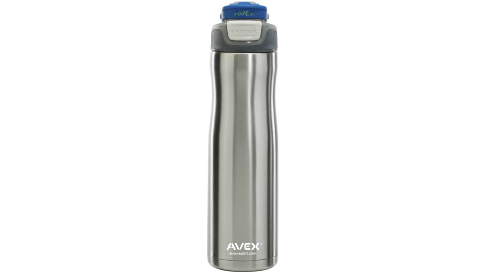 Brazos Stainless Steel Water Bottle-Stainless Steel-24 oz