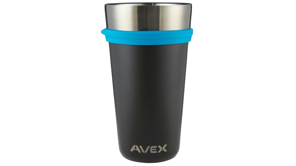 AVEX Brew 20 oz Pint Glass-Slate