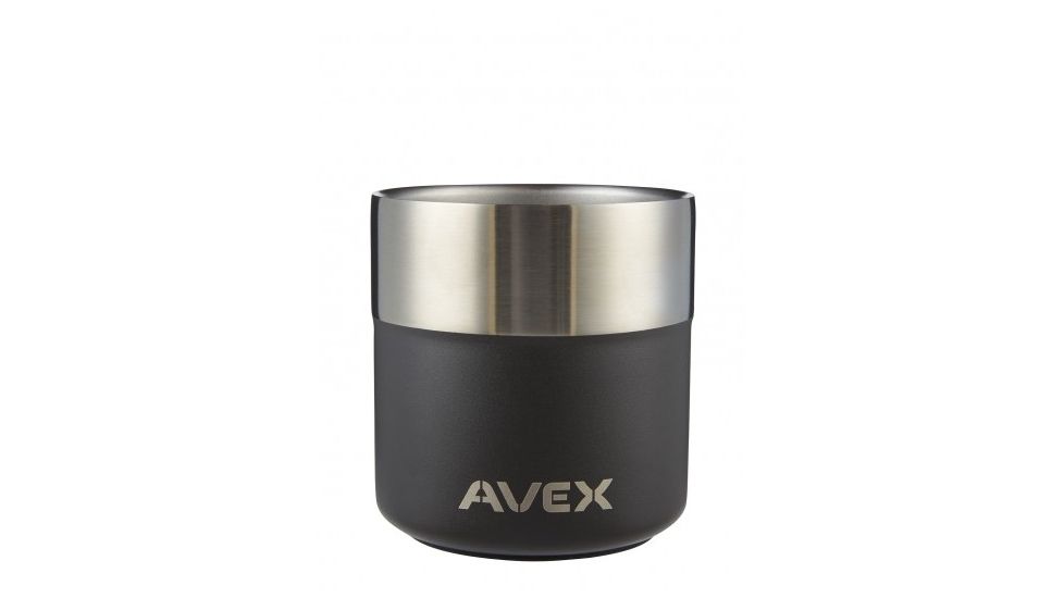 AVEX Sundowner 13oz. Insulated Rocks Glass Mug, Gregory Logo, Slate 71771