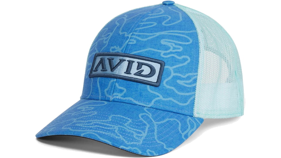 AVID Sportswear Adrift Trucker Hat - Mens, Adrift Sky, One Size, MH12413ASKOS