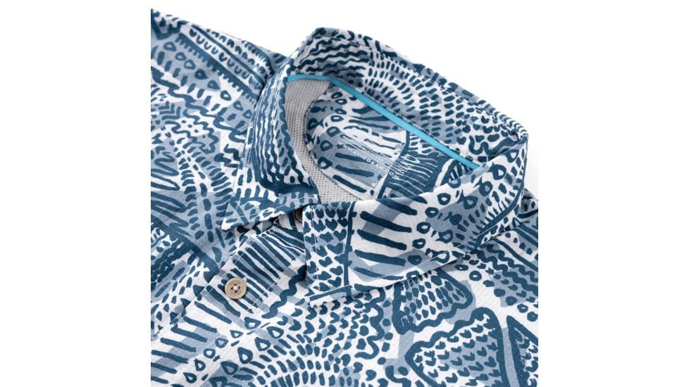 AVID Sportswear Baja Perfromance Short Sleeve Shirt - Mens, White, Large, MV12404WHTLG