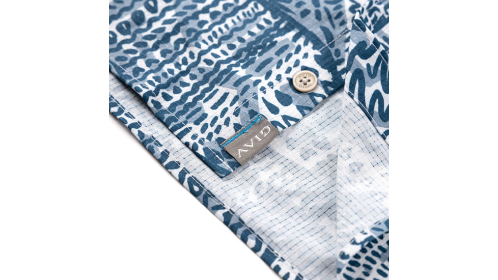 AVID Sportswear Baja Perfromance Short Sleeve Shirt - Mens, White, Large, MV12404WHTLG