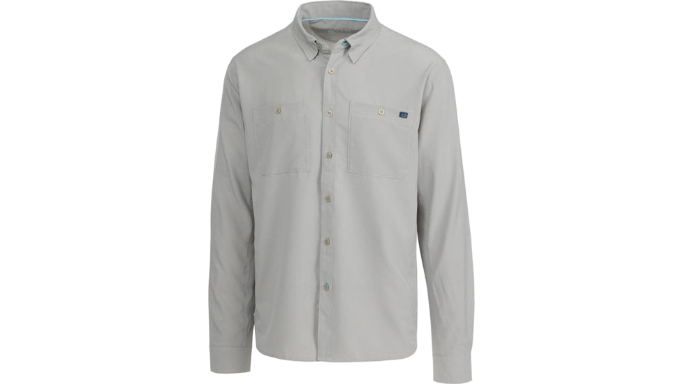 AVID Sportswear Cabo Performance Fishing Long Sleeve Shirt - Mens, Iron, Extra Large, MV12403IRNXL
