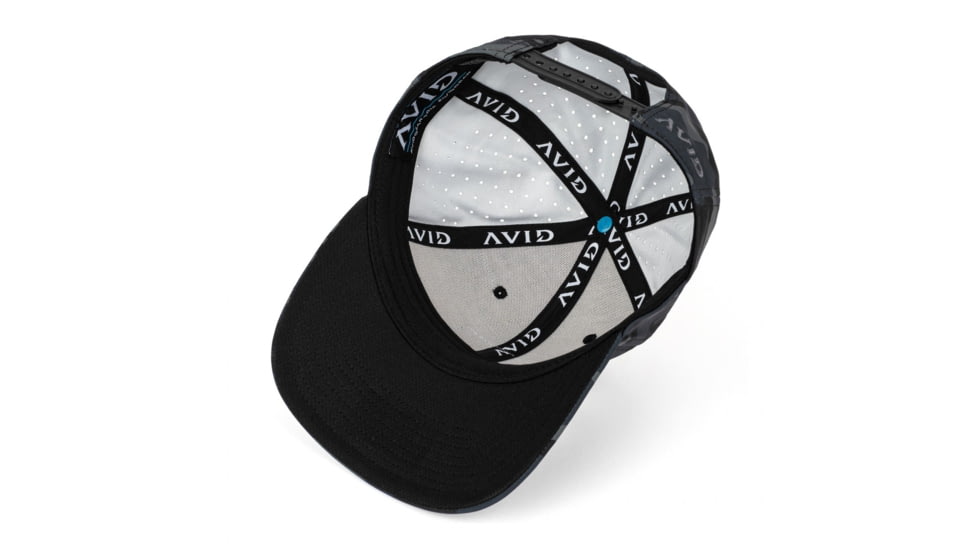 AVID Sportswear Camo Pro Performance Hat - Mens, Black Camo, One Size, MH32442BLCOS