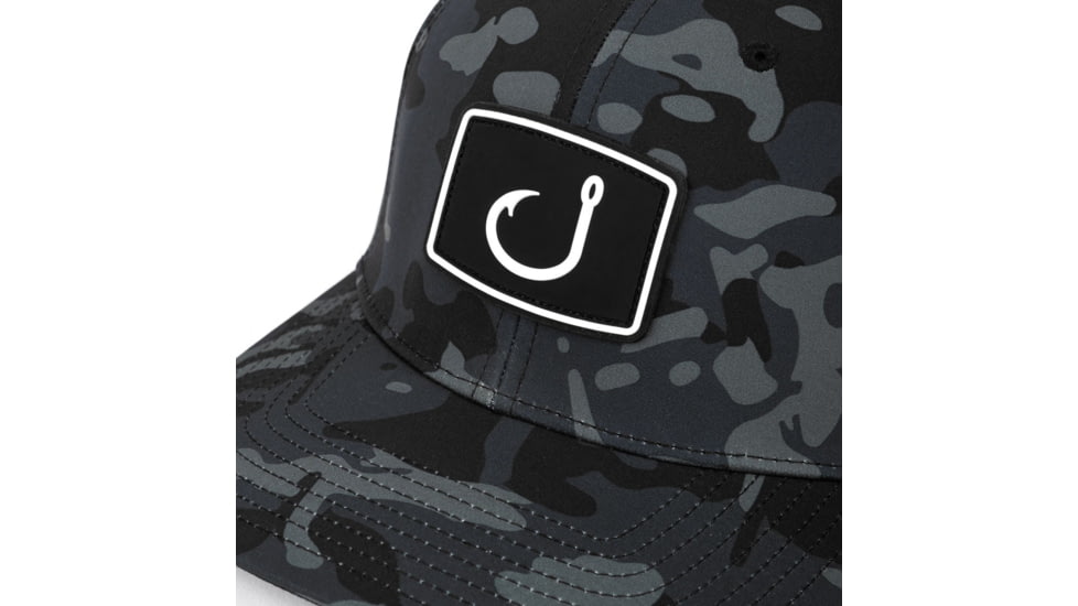 AVID Sportswear Camo Pro Performance Hat - Mens, Black Camo, One Size, MH32442BLCOS