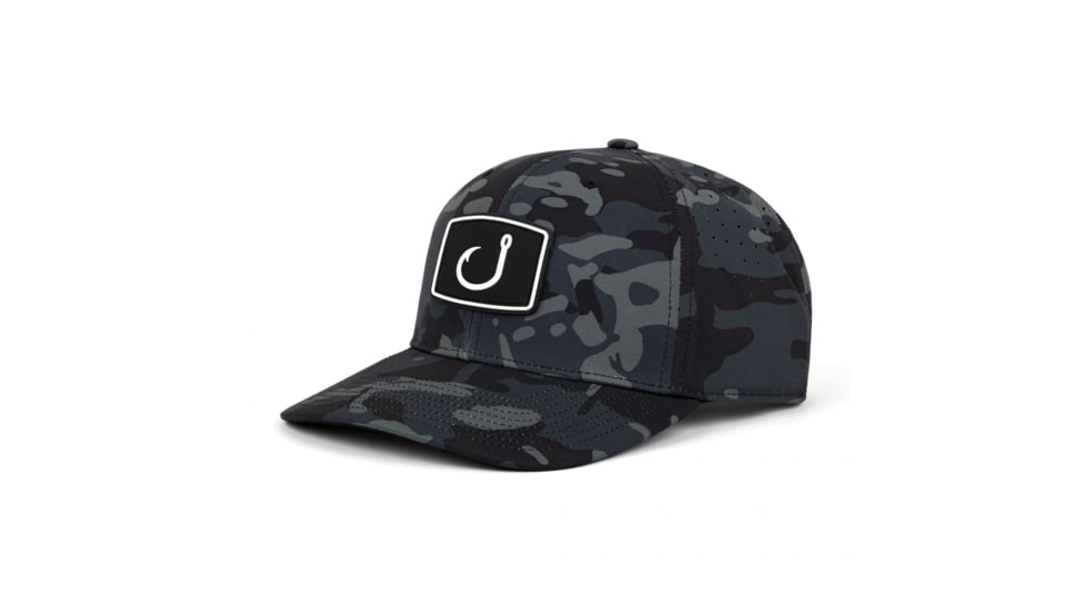 AVID Sportswear Camo Pro Performance Hat - Mens, Black Camo, One Size, MH32442BLCOS