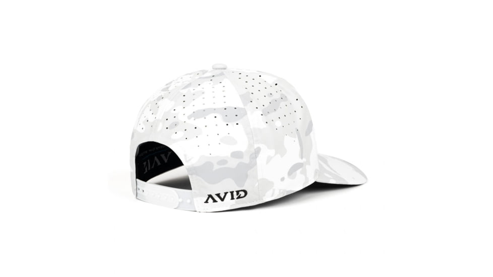 AVID Sportswear Camo Pro Performance Hat - Mens, White Camo, One Size, MH32442WHCOS