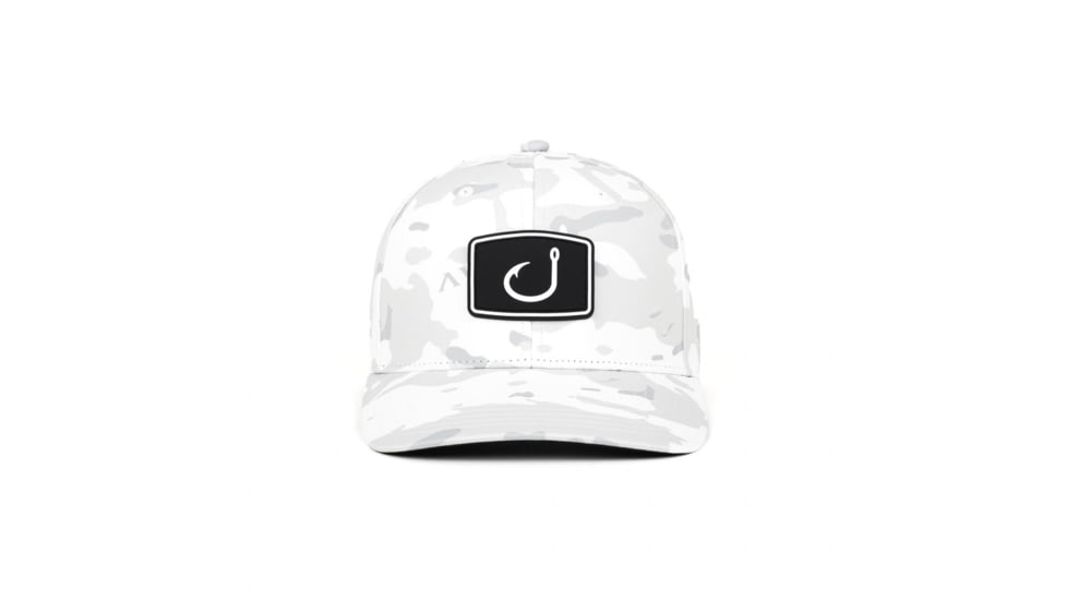 AVID Sportswear Camo Pro Performance Hat - Mens, White Camo, One Size, MH32442WHCOS