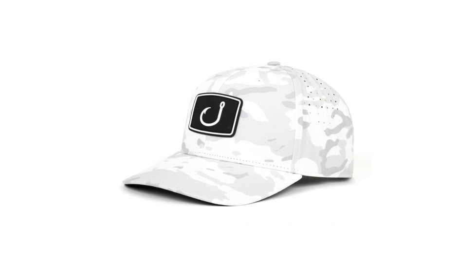 AVID Sportswear Camo Pro Performance Hat - Mens, White Camo, One Size, MH32442WHCOS
